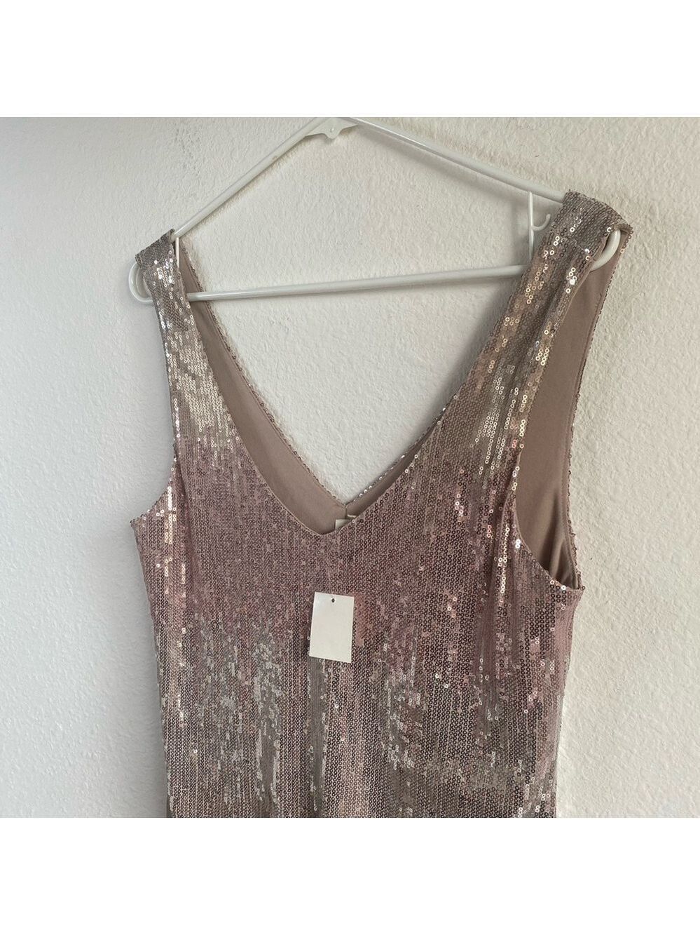 *NWT* AS U WISH Sequin Stretchy Party Mini Dress - Picture 9 of 9